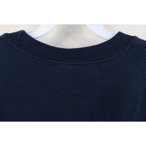 Vtg 90s Womens Small Faded Spell Out University of Michigan Crewneck Sweatshirt - Picture 10 of 13